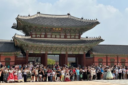 Best Seoul Palaces & N Seoul Tower Tour (Half Day & Full Day)