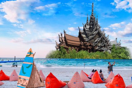 El Santuario de la Verdad y Koh Larn se unen al tour desde Pattaya