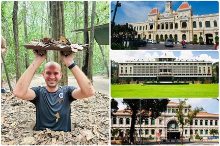 Cu Chi Tunnels Tour dengan Opsi Half Day City Tour