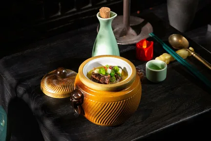 Shuyanfu (pertunjukan makan bertemakan budaya Han purba yang mengasyikkan di Chengdu)