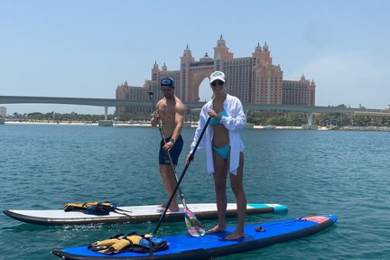 Palm Jumeirah Paddle Boarding Tour