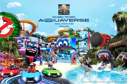 Billet pour le parc aquatique Columbia Pictures Aquaverse à Pattaya