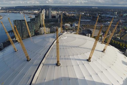 Up at The O2 Climbing Experience in London
