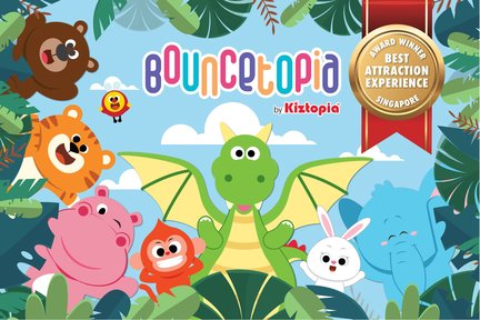 Vé Bouncetopia của Kiztopia Hồng Kông