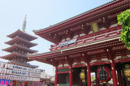 从浅草出发：探索东京古城、寺庙、庭园与流行文化