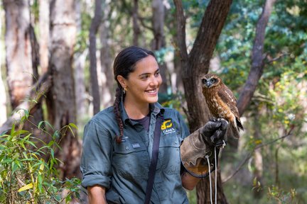 Entrada al Eagles Heritage Wildlife Center en Margaret River