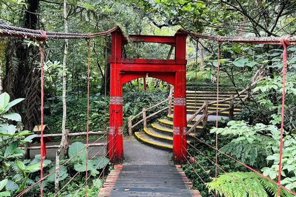 New Taipei Wulai Chartered One-Day Tour: Yunxian Paradise & Wulai Trolley Lover's Bridge & Wulai Waterfall & Wulai Old Street (Departing from Taipei)