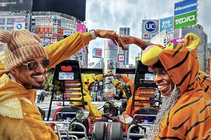 SHIBUYA Crossing Go-kart best tour proviter TOKYO by ALOHA GO-KART