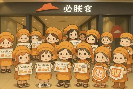 必胜客小小披萨师·亲子DIY半日游体验(福田山姆会员店+粤语专员）