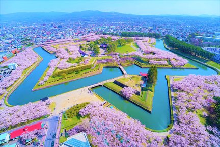 Hokkaido Hakodate 2D1N Cherry blossoms Bus tour from Sapporo