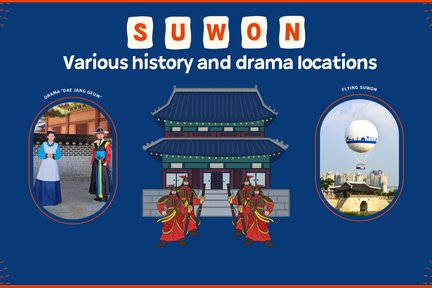 Suwon's Diverse History and Drama Private Tour From Seoul