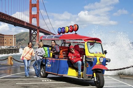 旧金山嘟嘟车私人城市之旅 (Private San Francisco Tuk Tuk City Tour)