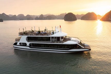 [Route 2] Ha Long Bay Day Tour by 5-Star Olympus Luxury Cruise