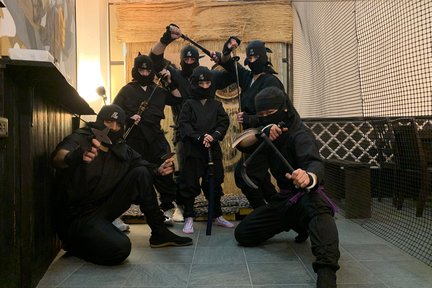 Ninja Experience Cafe in Osaka Dotonbori