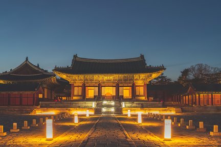 Seoul: Lawatan Foodie Berpandu ke Istana, Kuil dan Pasar pada Waktu Malam