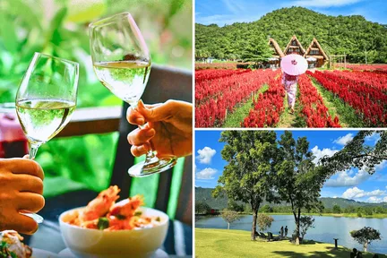 PB Valley Khao Yai Winery & Hokkaido Flower Park Khaoyai导览 & 私人一日游