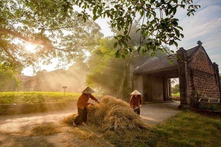 ทัวร์ถ่ายภาพที่หมู่บ้านโบราณดวงลัมและทางรถไฟฮานอย