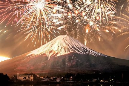 Lawatan Sehari Festival Bunga Api Kawaguchi Tasik Gunung Fuji (Bertolak dari Tokyo)