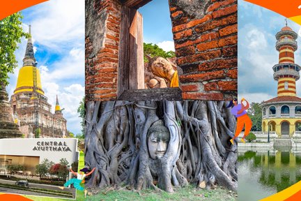 Tour Khám Phá Ayutthaya: Cung điện Mùa hè, Đền thờ (1 Ngày)