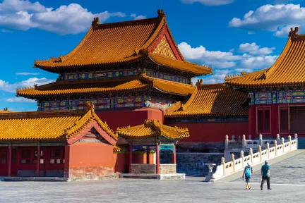 北京故宫紫禁城+景山公园半日游（含故宫门票+导游讲解+无线耳麦使用）