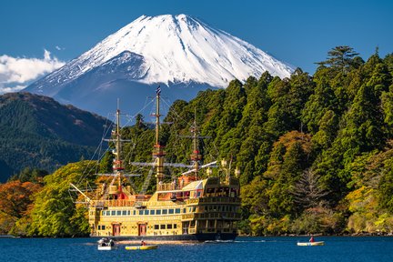 Tour 1 Ngày Núi Phú Sĩ và Hakone từ Tokyo với Bữa Trưa