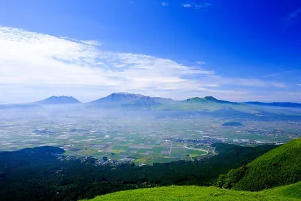 阿苏周游巴士｜大观峰＆阿苏神社＆阿苏中岳火山口＆草千里之滨 一日游