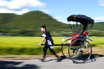 京都岚山人力车体验