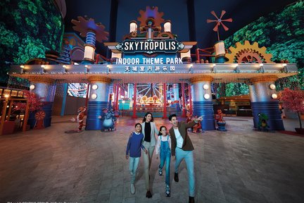 Biglietto per il parco a tema al coperto Skytropolis a Genting Highlands