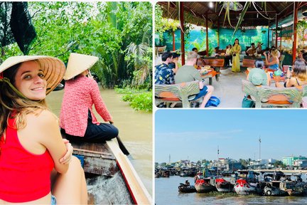 2D1N Incroyable marché flottant de Cai Rang et visite du delta du Mékong au départ de Ho Chi Minh