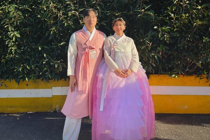 Trải Nghiệm Cho Thuê Hanbok Busan Haeridan-gil Haeon