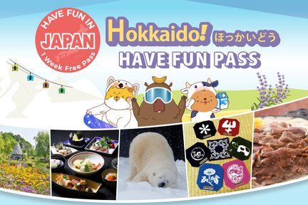 Have Fun in Hokkaido Pass (1 Week Free Pass)