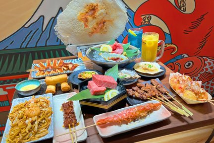 [Klook Exclusive Sale] Katsu Umaimonyadai - Seafood & Wagyu Izakaya in Osaka, Dotonbori, Shinsaibashi, Namba