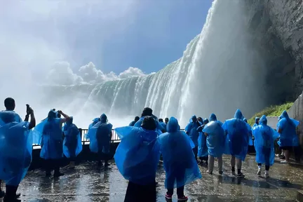 Niagara Falls, Boat Ride & Journey Behind the Falls Tour