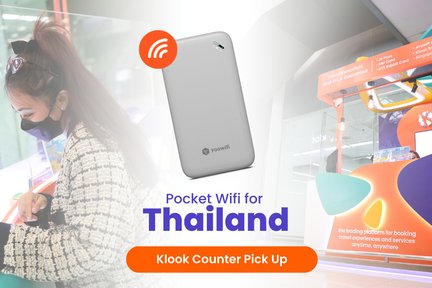 [Klook Counter Pick Up] Wifi portable 4G illimité pour la Thaïlande