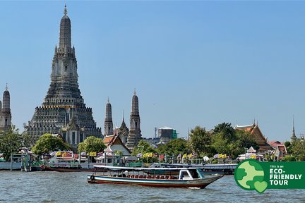 Kênh Bangkok & Sông Chao Phraya bằng Thuyền đuôi dài đến Wat Arun