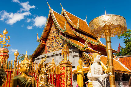 Excursión de medio día y día completo a Doi Suthep Trekking en Chiang Mai