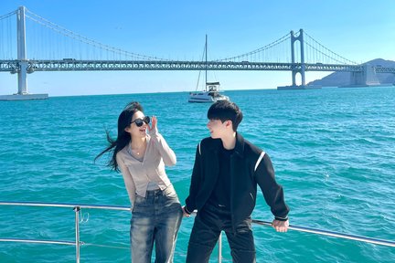 Paket Busan Private Yacht Tour (Hewan peliharaan diperbolehkan)