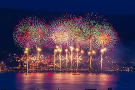 长野: 诹访湖烟火大会2日游 (名古屋出发)