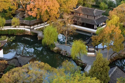 上海往返苏州一日游:狮子林/拙政园+寒山寺+枫桥景区+山塘街区(多条线路可选+体验江南园林+打卡苏州热门景点)