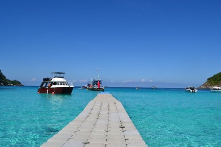 Viaje a Racha y Coral Island en lancha rápida desde Phuket