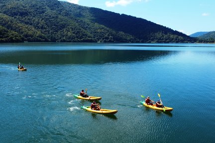 Canoe and SUP Experience at Liyu Lake in Hualien