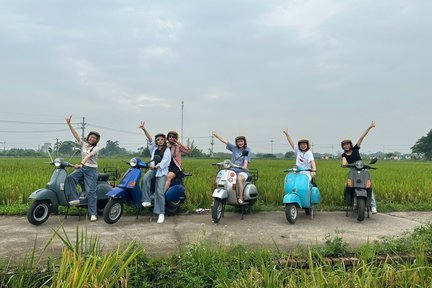 Ha Noi Countryside Tour by Vintage Vespa