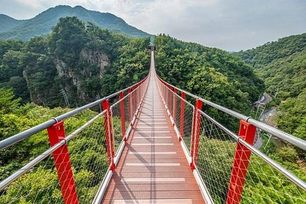 Village provençal / Terre dramatique / Visite du pont suspendu au départ de Séoul