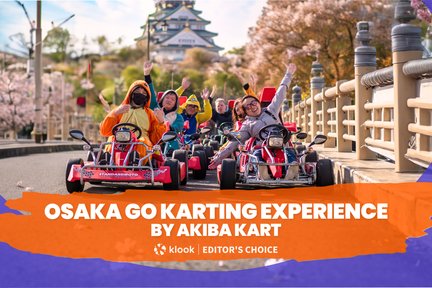 Experiencia en karts callejeros de Akiba Kart Osaka