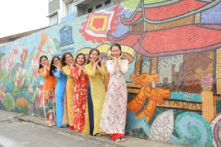 Eintägiger Ao Dai-Verleih in Hanoi