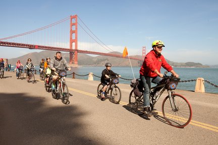 Tour Xe Đạp đến Cầu Cổng Vàng và Sausalito từ San Francisco