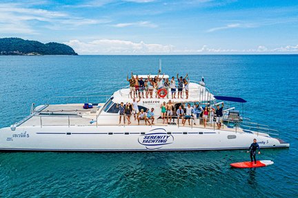 Koh Samui Sunset Voyage: Dinner, Snorkeling, and Fishing Fun