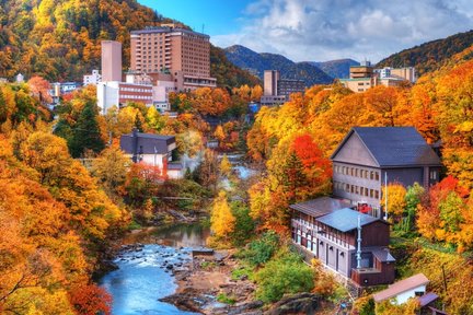 Excursion d'une journée au parc Jozankei Onsen, Otaru et Shiroi Koibito au départ de Sapporo