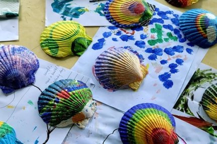 Estuary Ecotour & Upcycling Shell Art Workshop di Lamma Island