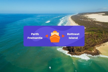 Rottnest Island Ferry Ticket from Perth or Fremantle